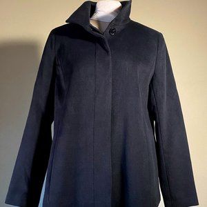 Lands End Black Jacket 14 Tall NEW